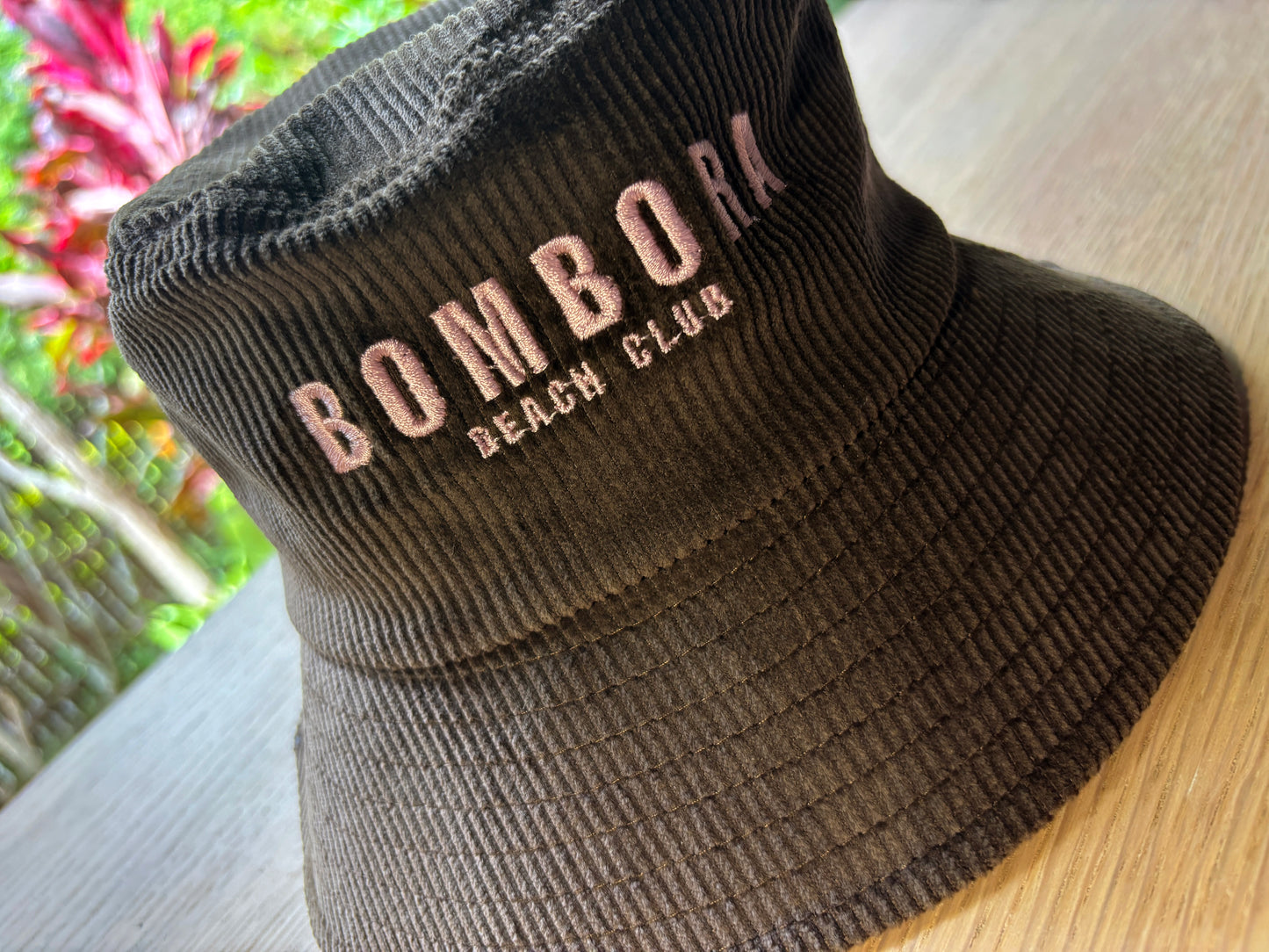 BUCKET HAT | BOMBORA BUCKET CORDAROY HAT BROWN