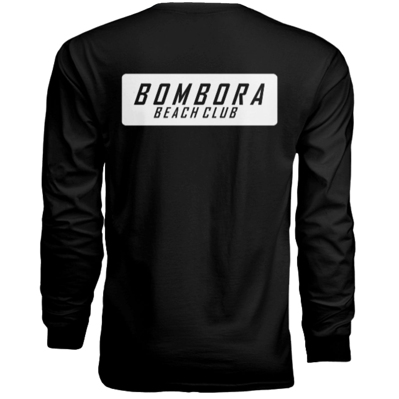 LONG SLEEVE T-SHIRT | BBC STAMP LOGO BLACK