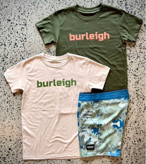 T-SHIRT | BBC BURLEIGH HEADS LOGO DARK GREEN