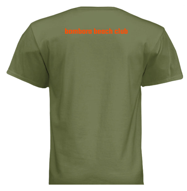 T-SHIRT | BBC BURLEIGH HEADS LOGO DARK GREEN