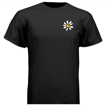 T-SHIRT | BBC FLOWER DESIGN BLACK