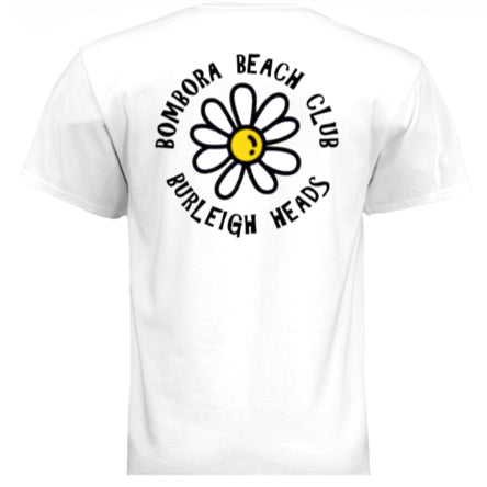 T-SHIRT | BBC FLOWER DESIGN WHITE