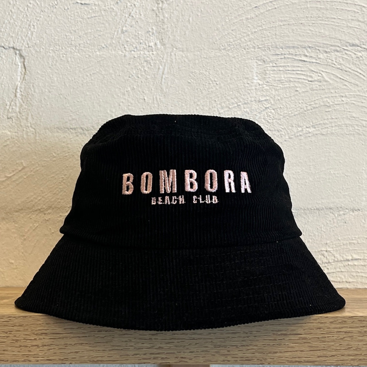 BUCKET HAT | BOMBORA BUCKET CORDAROY HAT BLACK