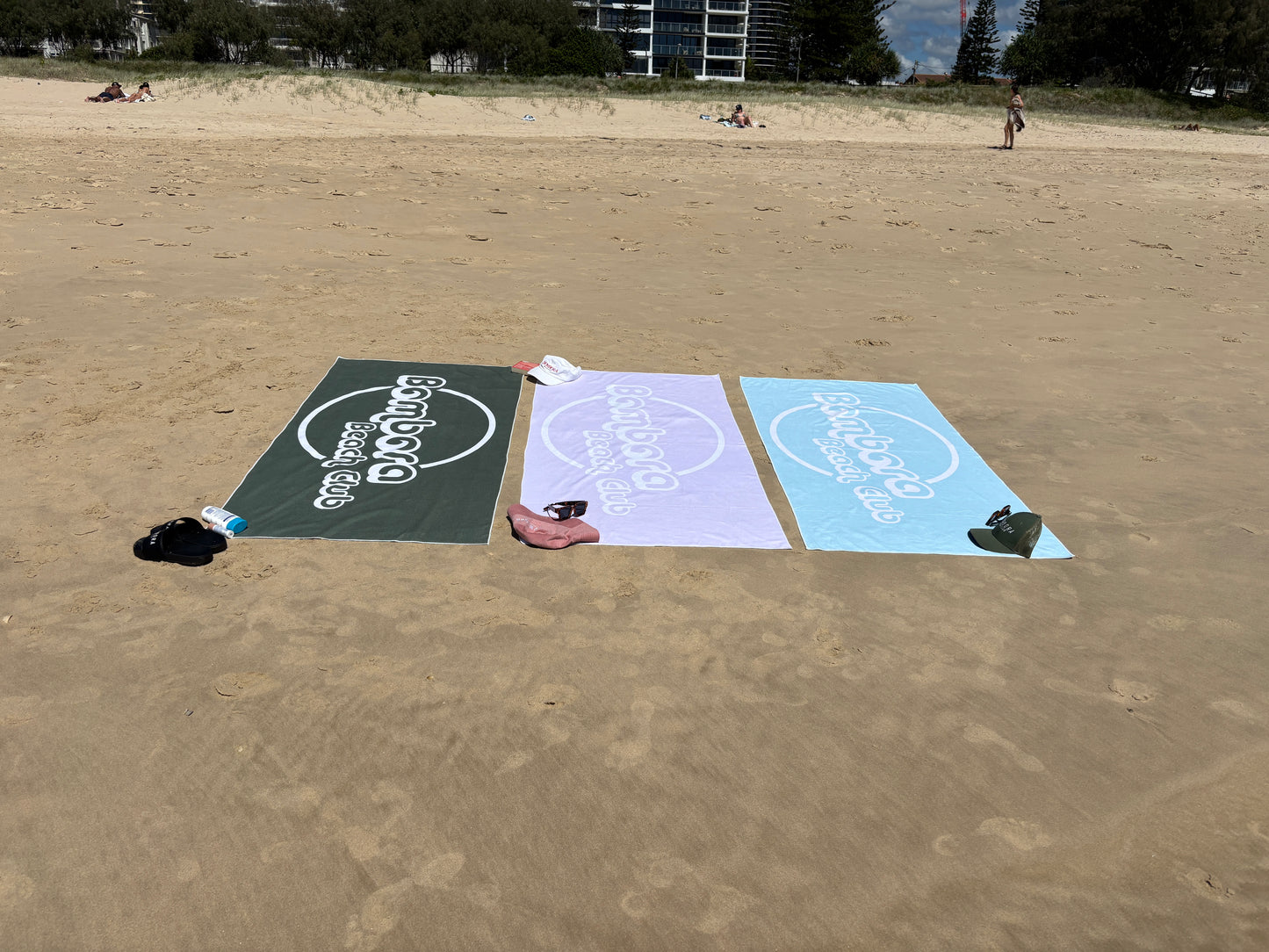 BEACH TOWEL | BBC QUICK-DRY MICROFIBRE BEACH TOWEL - SKY BLUE