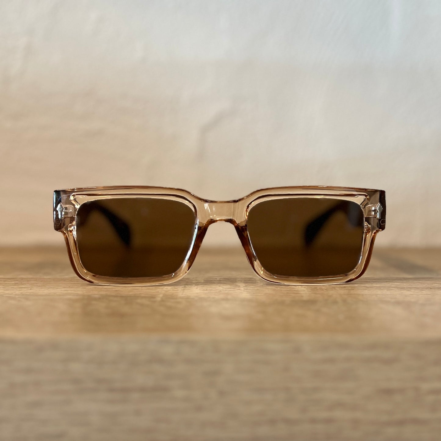 SUNGLASSES |BBC SUNNIES "RETROS" MIX UP TORTOISE/CLEAR WITH BRONZE LENS