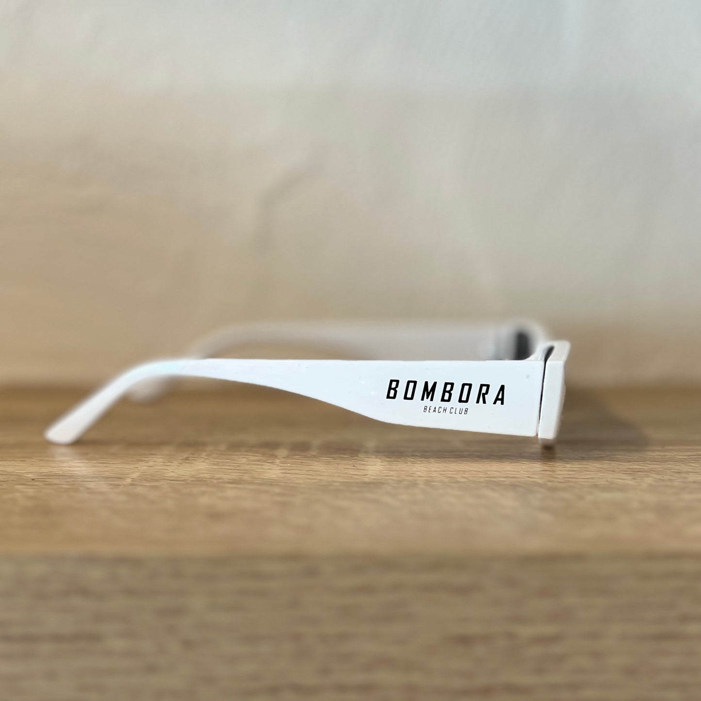 SUNGLASSES |BBC SUNNIES "MICROS" WHITE WITH BLUE/GREY LENS