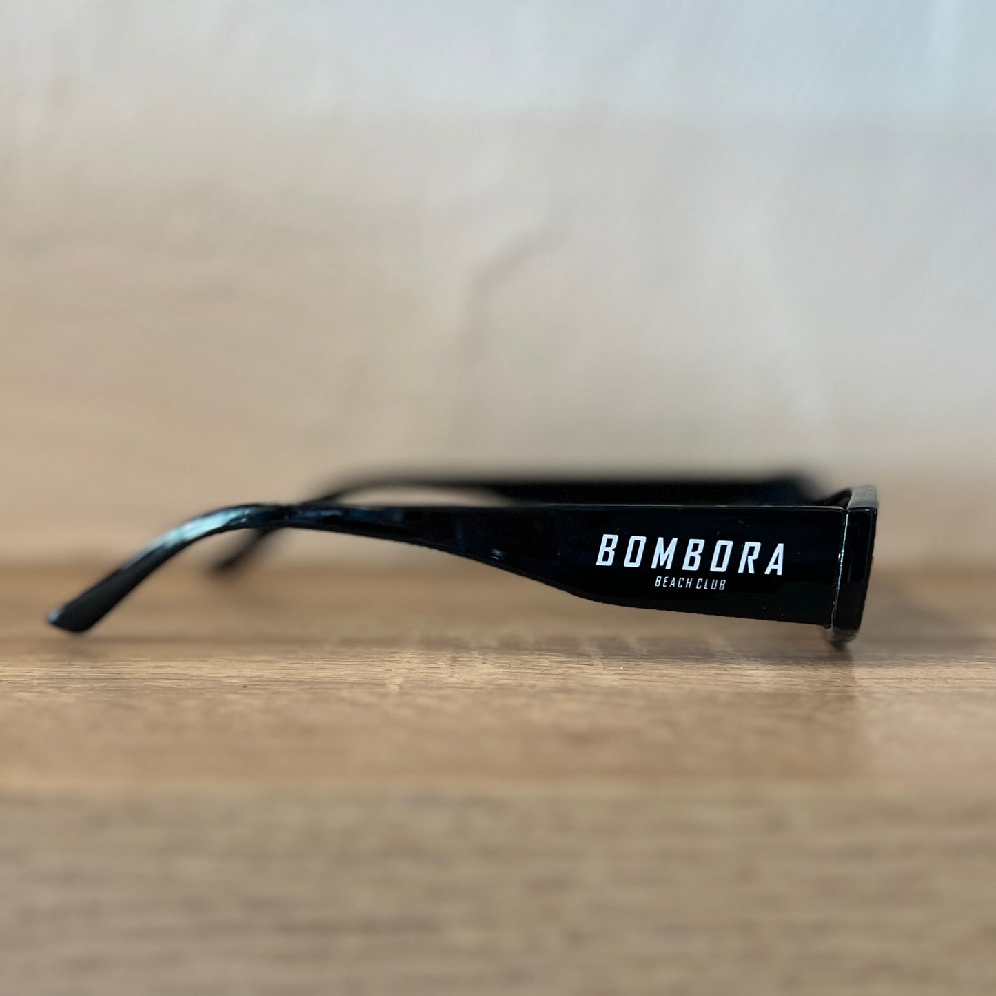 SUNGLASSES |BBC SUNNIES "MICROS" BLACK WITH GREY/BLUE LENS