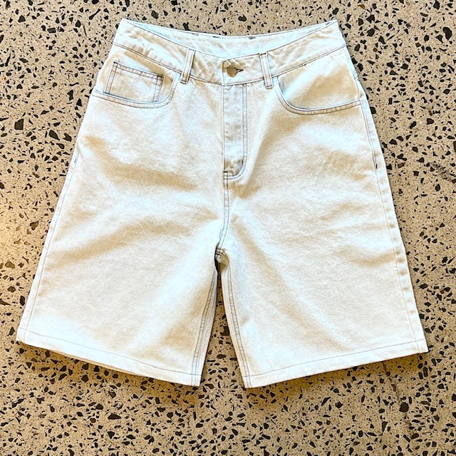 SHORTS | BOMBORA BAGGY WASHED LIGHT DENIM SHORTS