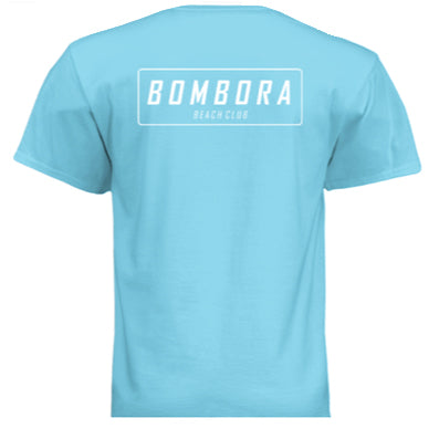 T-SHIRT | BBC PIPELINE SKY BLUE WITH WHITE