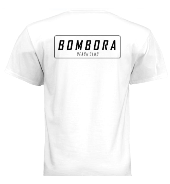 T-SHIRT | BBC PIPELINE WHITE WITH BLACK