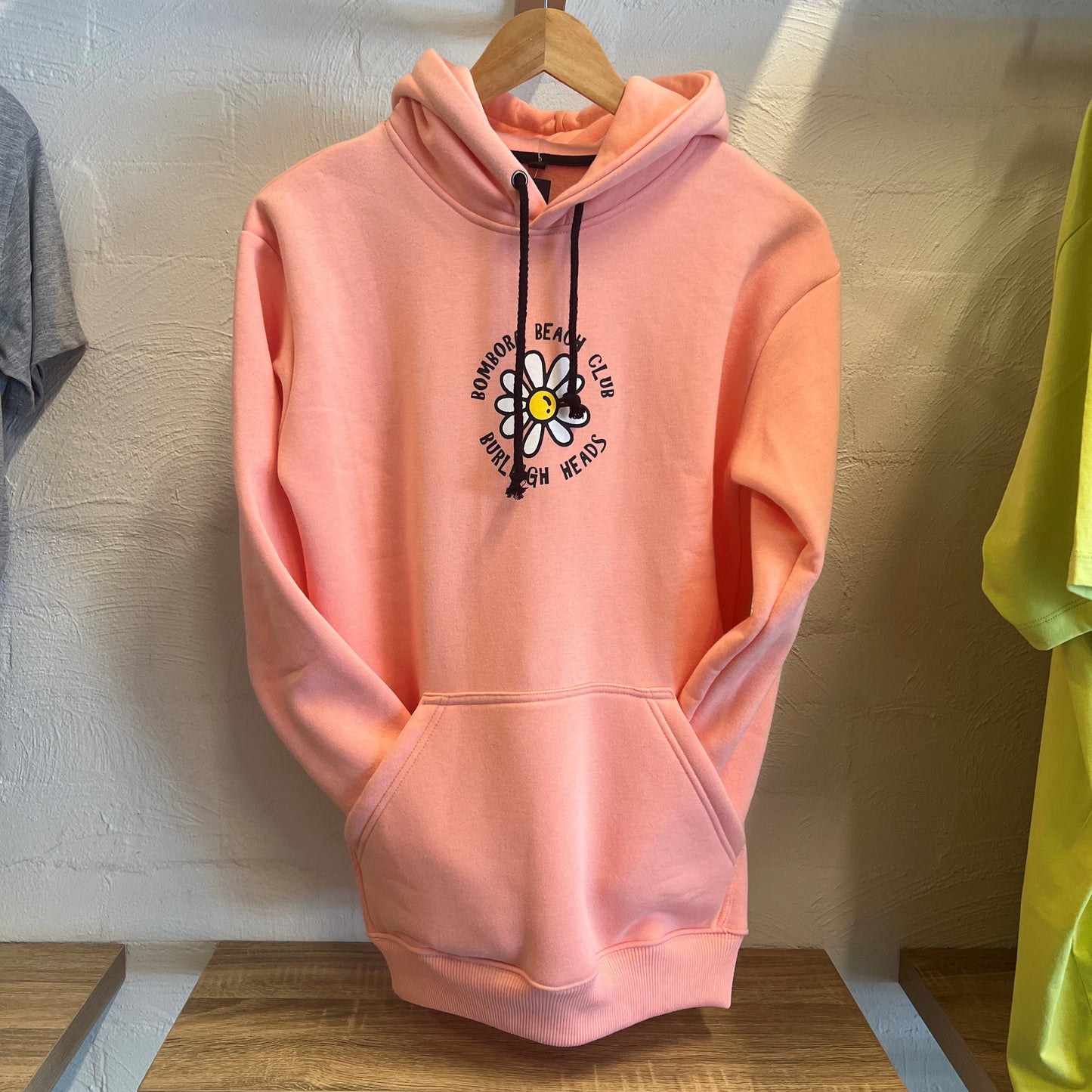 HOODIES | BOMBORA FLOWER BURLEIGH HEADS SALMON