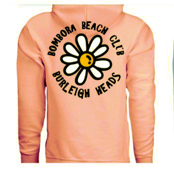 HOODIES | BOMBORA FLOWER BURLEIGH HEADS SALMON