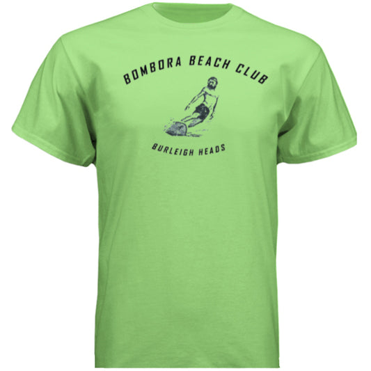 T-SHIRT | BBC SOUL ARCH BURLEIGH HEADS GREEN WITH BLACK