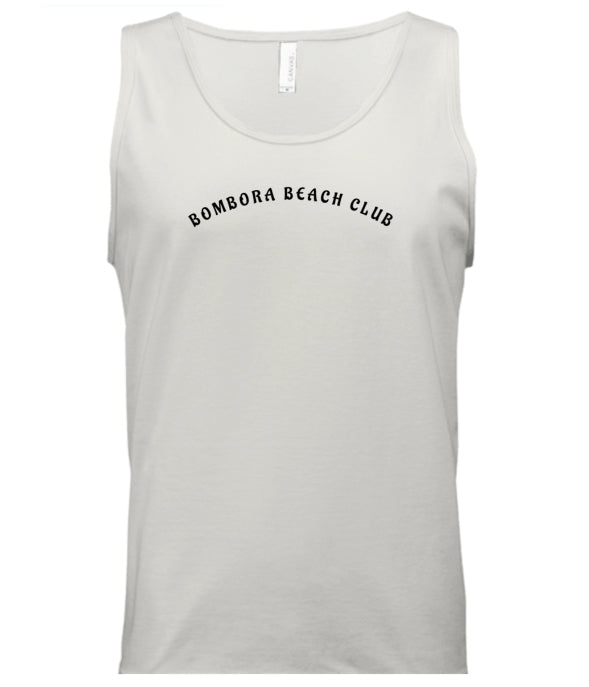T-SHIRT | BBC HULA DESIGN SLEEVELESS LIGHT GREY