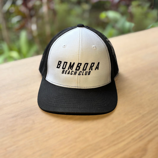 CLASSIC TRUCKER CAP  |BBC TRUCKER BLACK AND WHITE