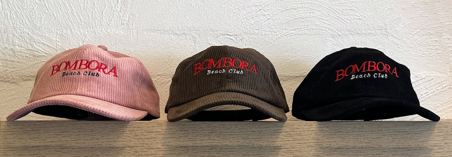 CAP  |BBC CAP CORDUROY SUMMER VIBES BLACK