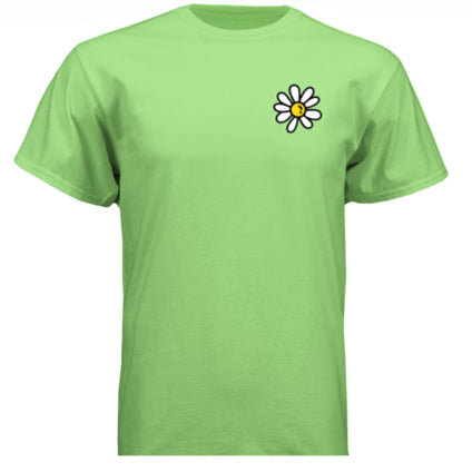 T-SHIRT | BBC FLOWER DESIGN GREEN