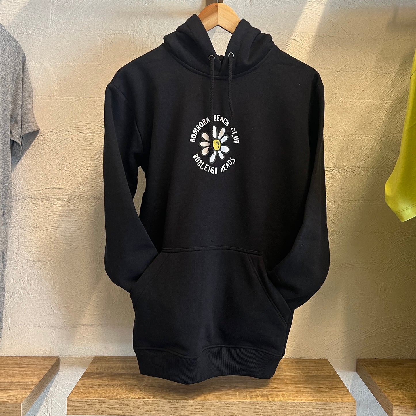 HOODIES | BOMBORA FLOWER BURLEIGH HEADS BLACK