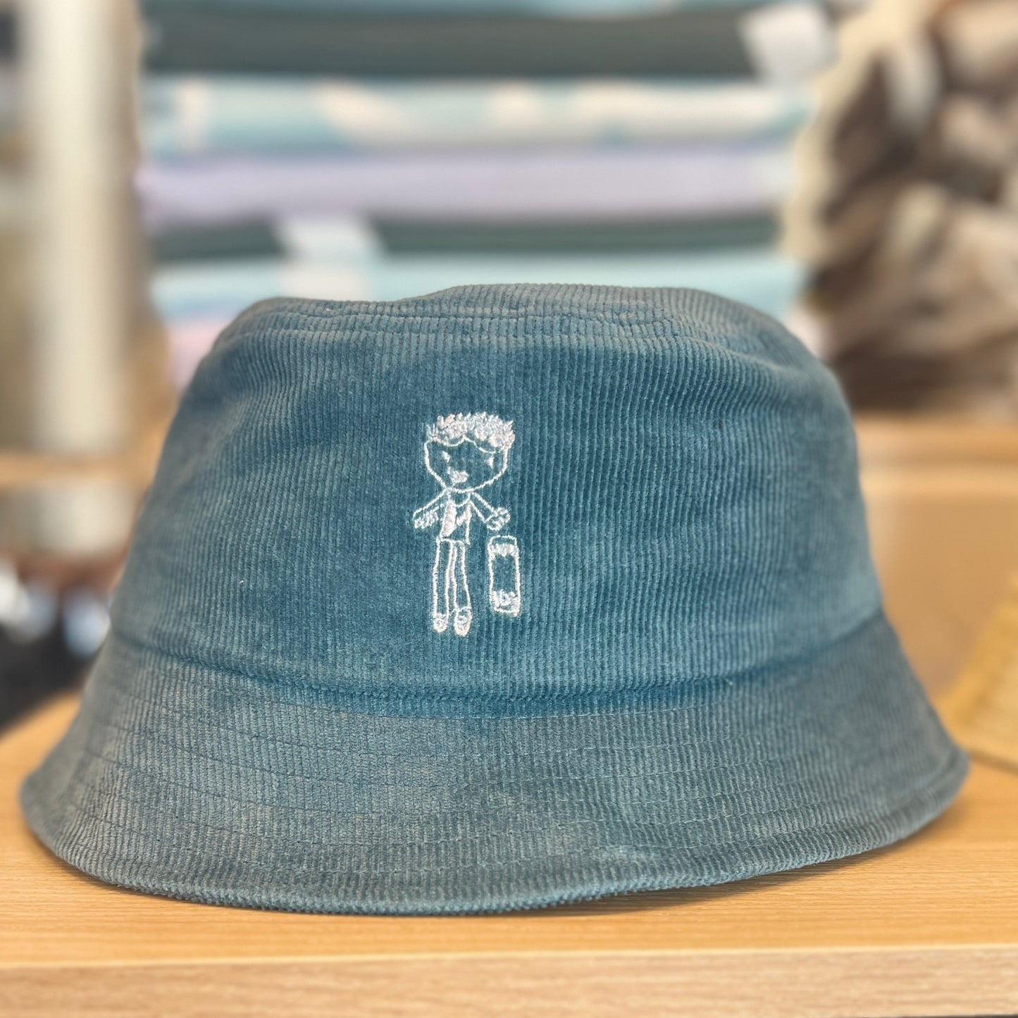 BUCKET HAT  | JUAN BUCKET CORDAROY HAT GREEN SKATER KID