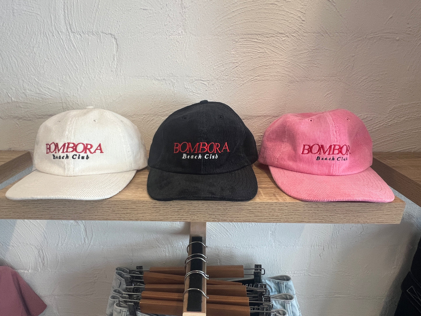 CAP  |BBC CAP CORDUROY SUMMER VIBES WHITE