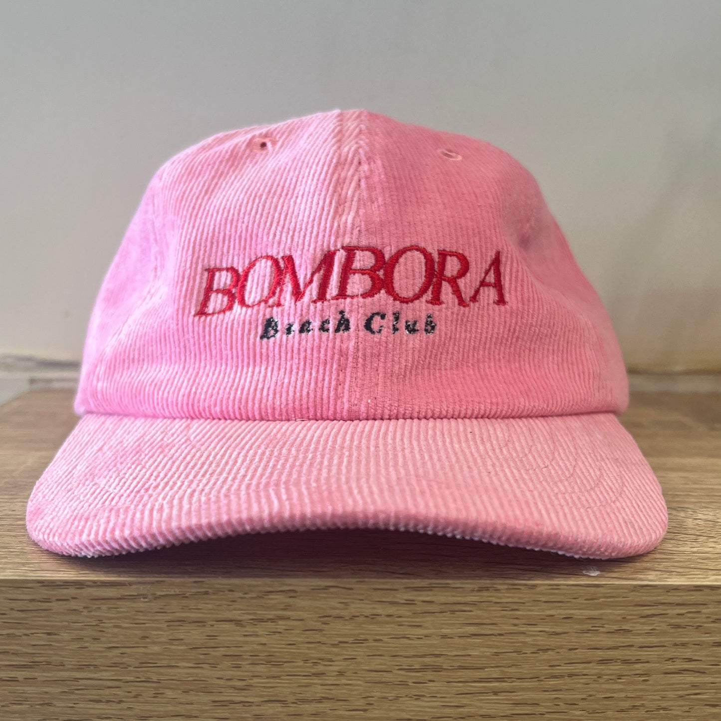 CAP  |BBC CAP CORDUROY SUMMER VIBES PINK