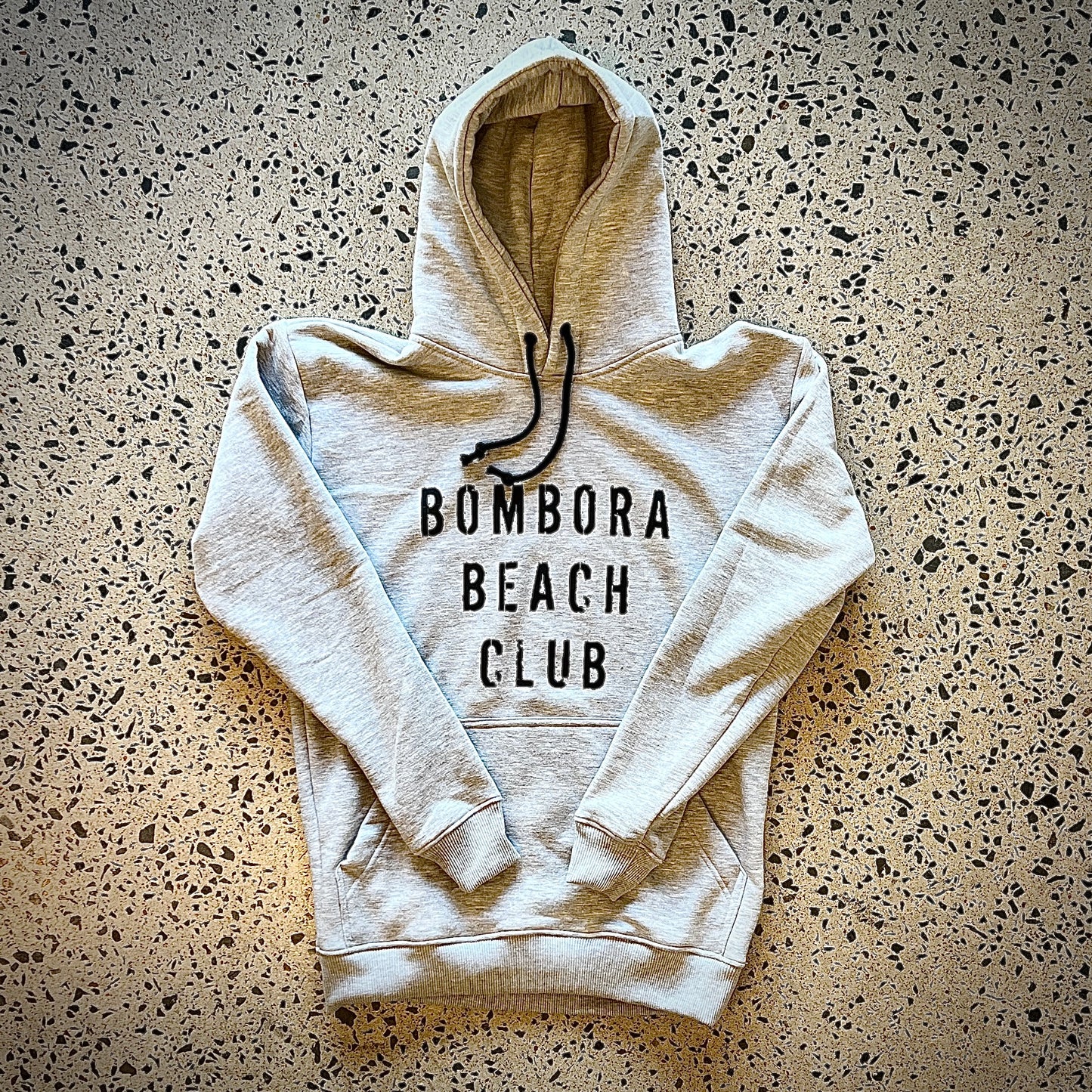 HOODIES | BBC LOGO GREY AND BLACK