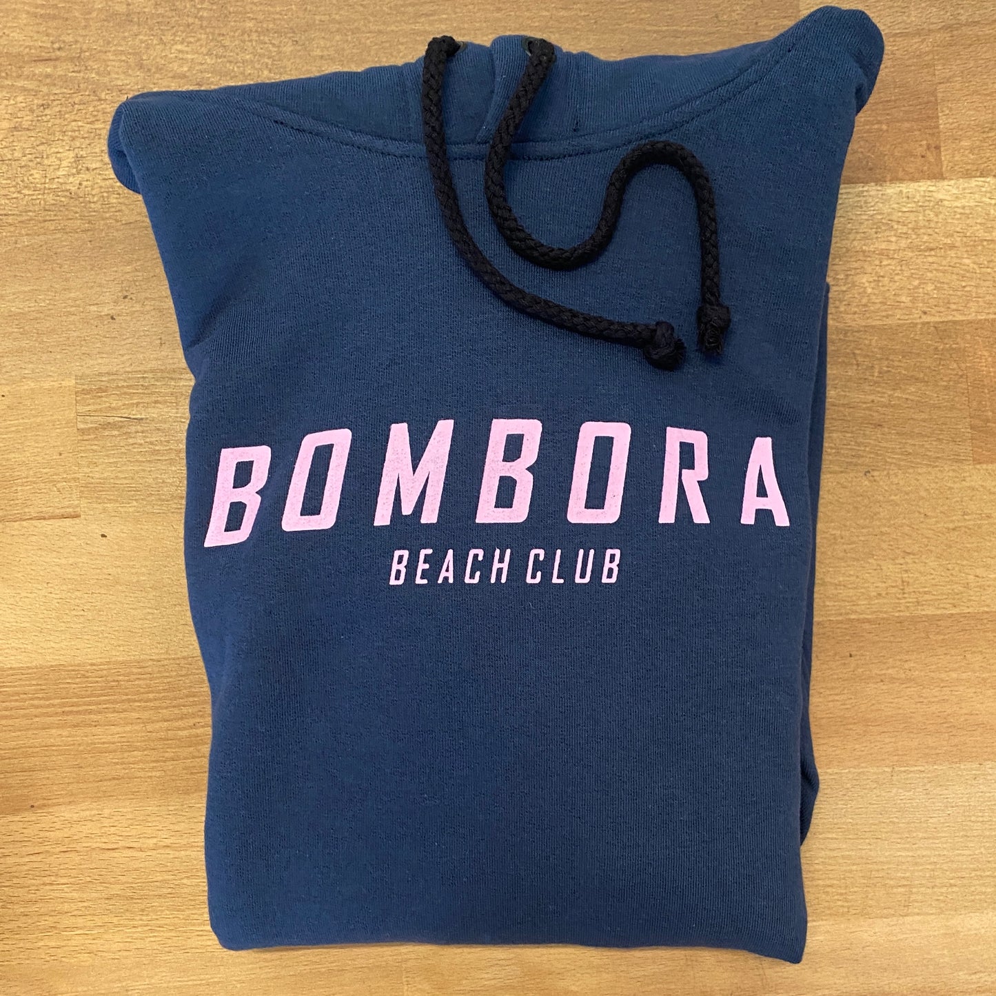 HOODIES | BBC LOGO NAVY AND PINK