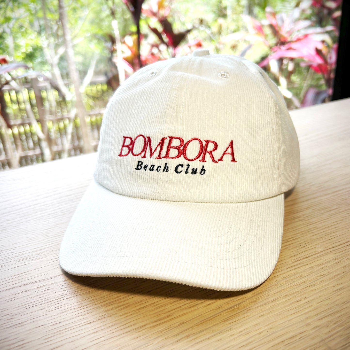 CAP  |BBC CAP CORDUROY SUMMER VIBES WHITE