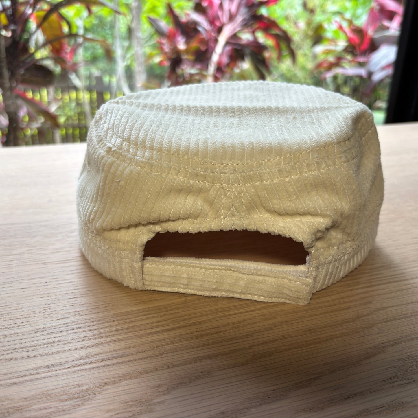 CAP  | JUAN ARMY STYLE CORDUROY CAP OFF WHITE