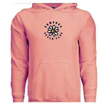 HOODIES | BOMBORA FLOWER BURLEIGH HEADS SALMON