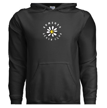 HOODIES | BOMBORA FLOWER BURLEIGH HEADS BLACK