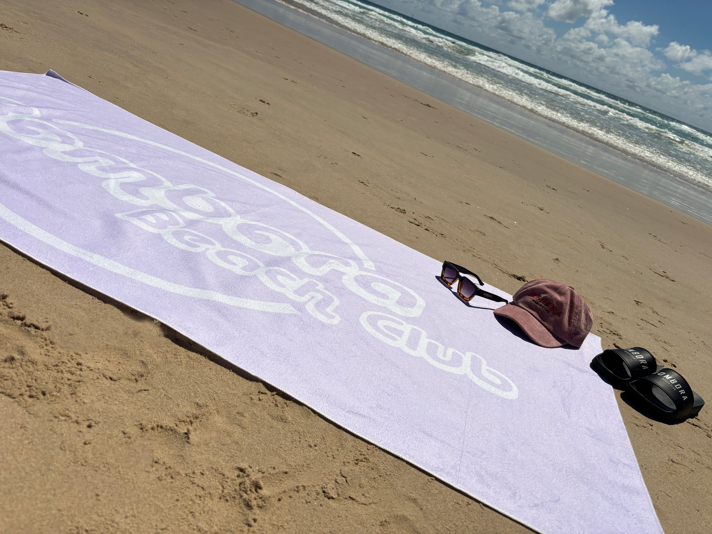 BEACH TOWEL | BBC QUICK-DRY MICROFIBRE BEACH TOWEL - LILAC